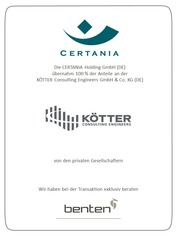 Thombstone CERTANIA Holding GmbH - DFGE GmbH